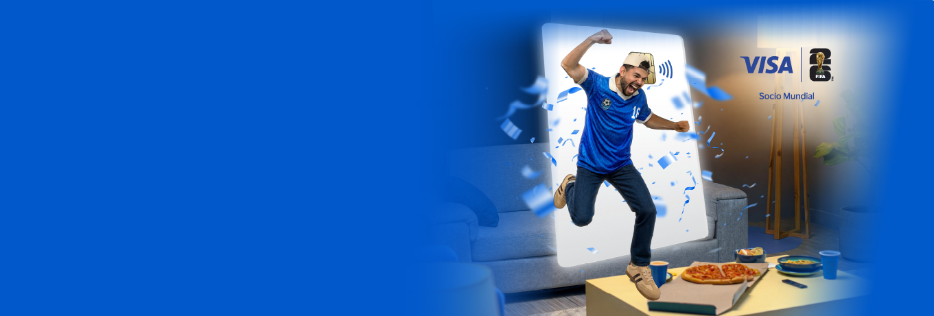Imagen del banner ¡Vive el sueño mundialista con Visa y Ficohsa!